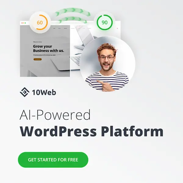 AI powered WordPress platform